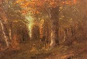 Courbet, Gustave Forest in Autumn oil painting on canvas